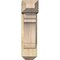 Ekena Millwork Olympic Craftsman Rough Sawn Bracket w/ Offset Brace, Douglas Fir, 8"W x 18"D x 30"H BKT0806X18X30OLY04RDF - alternate 4